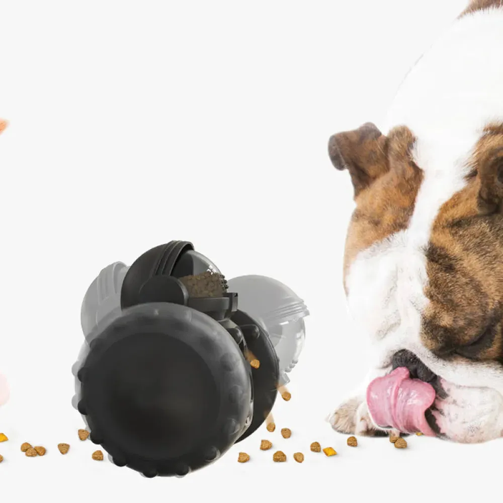 Vibe Geeks Pet Food Dispenser Tumbler Dog Treat Toy