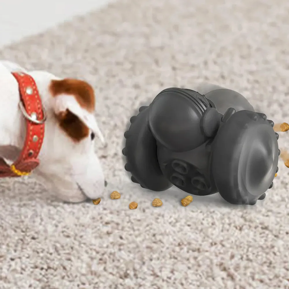 Vibe Geeks Pet Food Dispenser Tumbler Dog Treat Toy