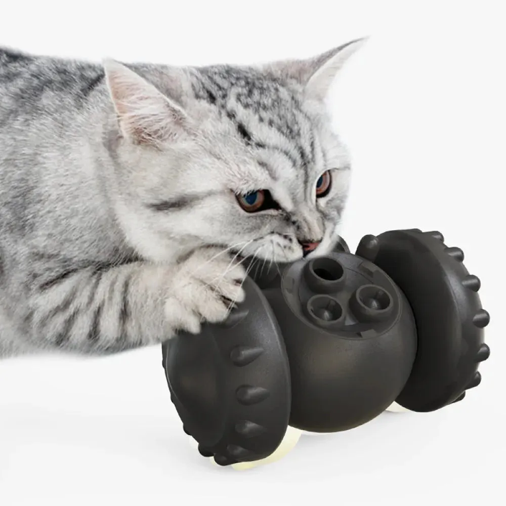 Vibe Geeks Pet Food Dispenser Tumbler Dog Treat Toy