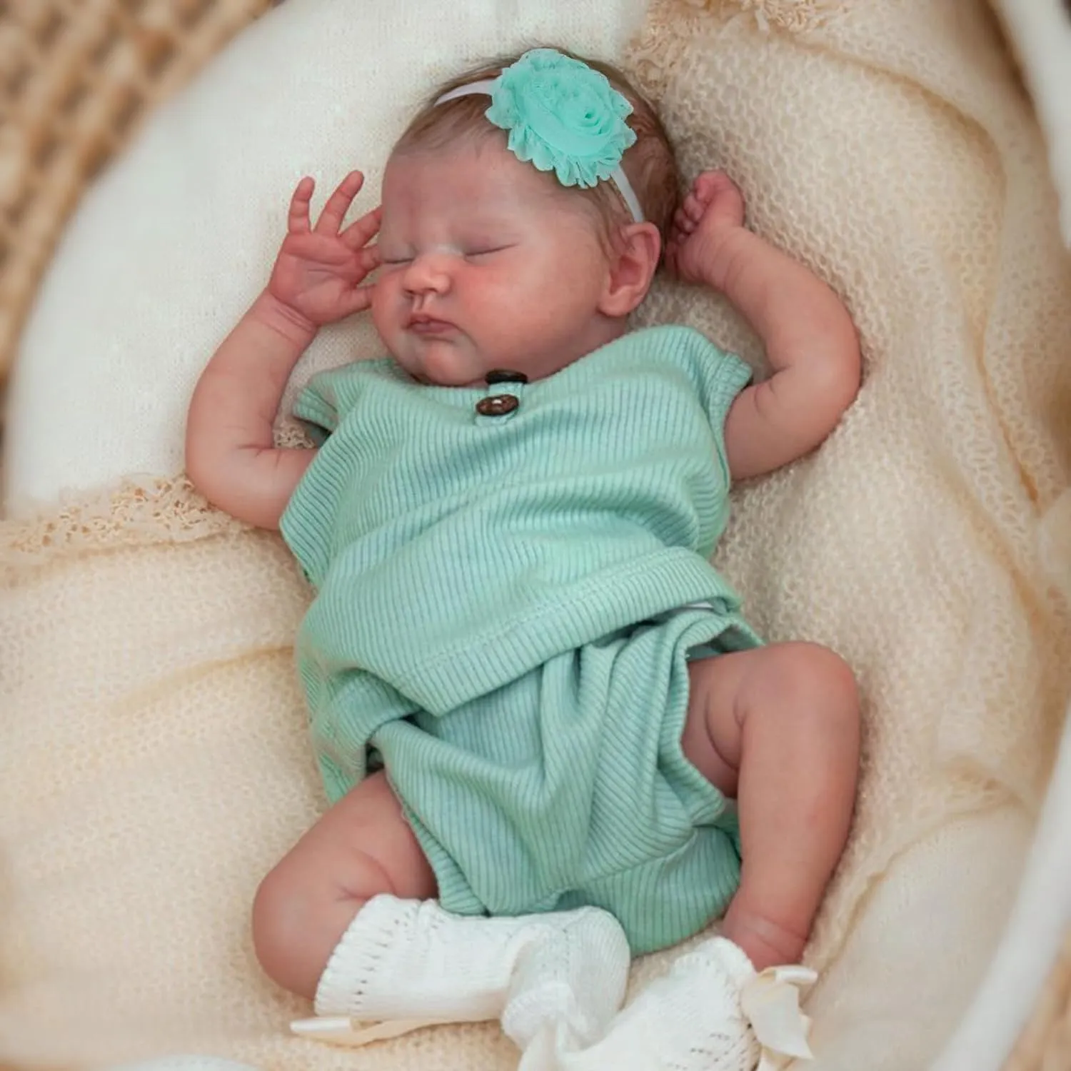 vitality paucity radish giant Girl with Gift Box for Kids Age 3  WOOROY Realistic Reborn Baby Dolls - 18-Inch Real Life Baby Dolls with Soft Weighted Cloth Body Sleeping Newborn Dolls 