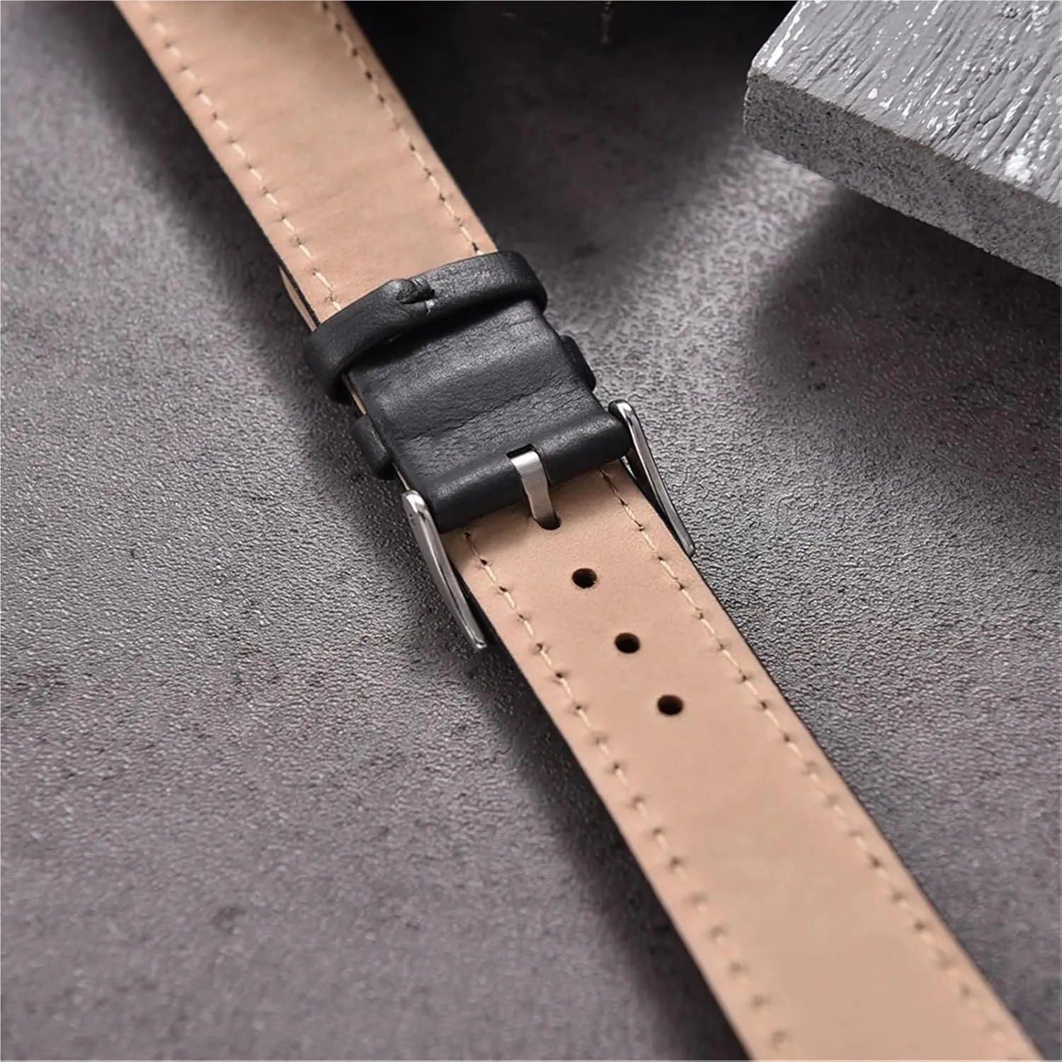 Watch Band Wristband Leather Watch Band 20mm 22mm daunt genre stimulate governmental accurate prudent Vintage 