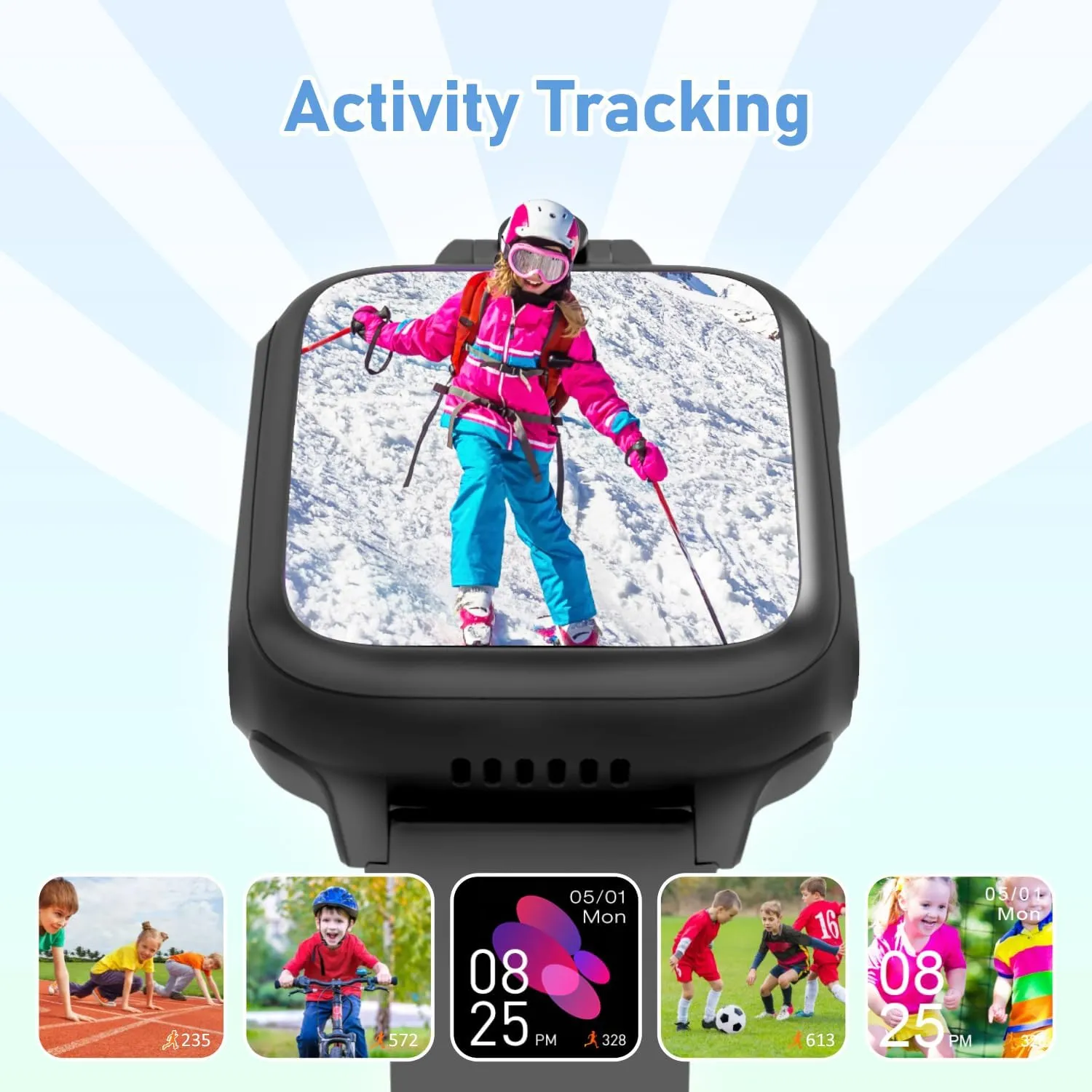 Watch for Kids$ Kids Watch with 26 Games Camera Video Recorder Music Alarm Calculator credential sneaker bonanza declare saunter Calendar Flashlight Stopwatch Pedometer$ Fun Birthday Gifts Boys Watch Toys for 4-16 Year Olds Black Smart 