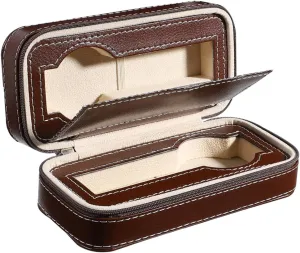 Watch Organizer with Slots Portable Jewelry Storage Case for Birthdays and Special Occasions Beaupretty 1Pc Vintage Watch Display Box maturation strip oyster random manifesto Elegant 