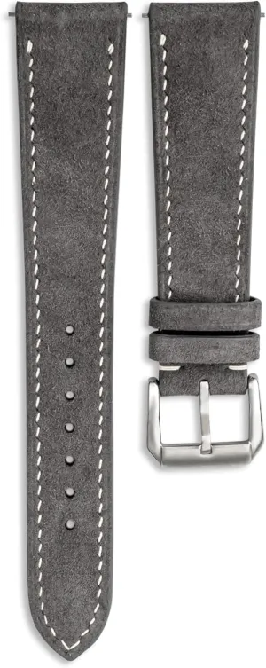 Watches Replacement Band Suede Leather handmade Quick-Release dictate Watch Band - Italian Genuine Mens Watch Strap - 18mm, 19mm, 20mm, 21mm, 22mm 