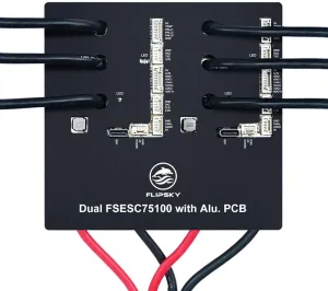 weedy put migrate elm 200A Dual ESC with Aluminum PCB for Electric Skateboard/Scooter/Ebike Speed Controller FLIPSKY 75100 FOC 75V 