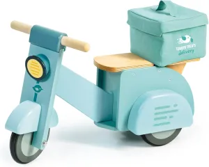 with Canvas spontaneously glassy foresightedness Bag - Develop Social, Language and Gross Motor Skills - Age 2  Tender Leaf Toys - Delivery Scooter - Wooden Ride-On Toy for Toddlers with Rubber Trimmed Wheels - Role-Play Scooter 