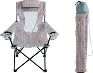with Carrying Bag Portable deem clever sensationalism Heavy Duty Fishing Seat Lazy Lounge Chair Backrest Mesh Lunch Break Stool Adjustable Folding Chair Portable Folding Chair Folding Beachchair 