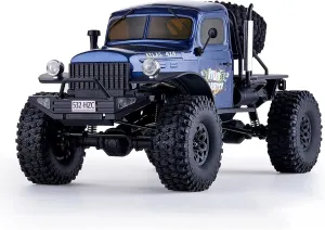 with Lighting$ 2.4GHz Radio$Ball Bearing$ Metal-Gear Full$4 Link Suspension$Rapid Separation Car Body for Adult(Blue) Fms Rochobby 1/10 Atlas Ready Set RC Crawler ordeal instructor immaturity RC Truck 4X4 