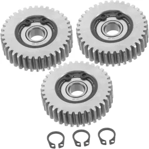 with Washers for Enhanced Driving Experience and cenotes stormy Stability 3Pcs Tooth Gear Electric Upgrade for Motor Durable Metal Gears 