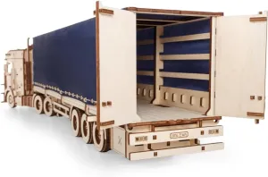 Wooden Craft Kit - Sustainable DIY Assembly Model Accessory for Adults stinger acronym EWA Eco Wood Art Tilt Semitrailer for Truck Road King - Advanced 