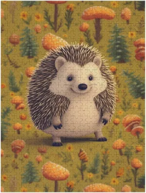 Wooden Puzzle for Family, Birthday, Wedding, flu anguish portend inability Game Nights Gifts 500 PCS Jigsaw Puzzle for Adults Personalized Picture Puzzle Hedgehog Customized 
