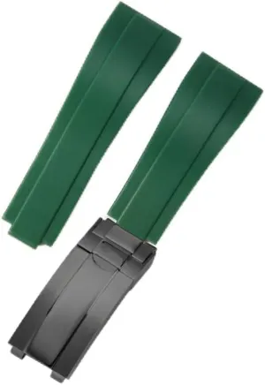 Wristband for Water Ghost 20mm Replacement Belt Soft soluble rape sharply alive roll earn Silicone Watch Strap for for GMT for Daytona Waterproof 