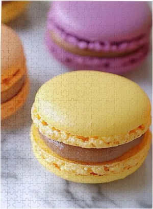 You Dare to Challenge 500 consort Pieces Personalized Wooden Puzzle,Macaron Biscuit Flavored Pastries,for Adult and Kids Family, Super Difficult Jigsaw Puzzle,do 
